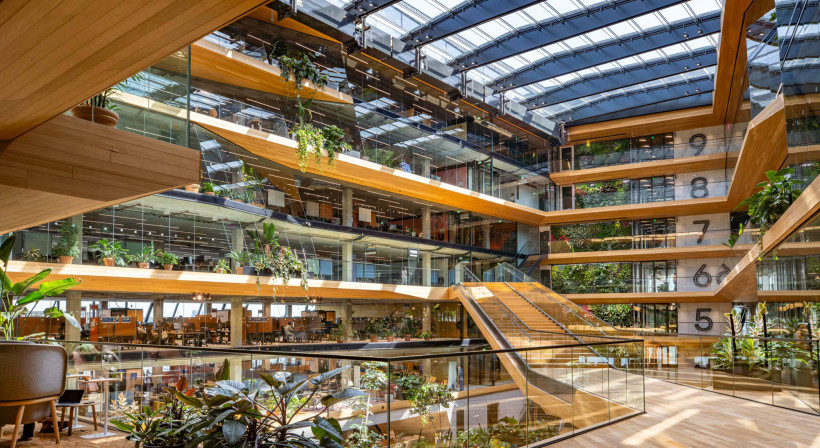 Demand-Driven Building Controls Support Low Carbon Design at Booking.com HQ