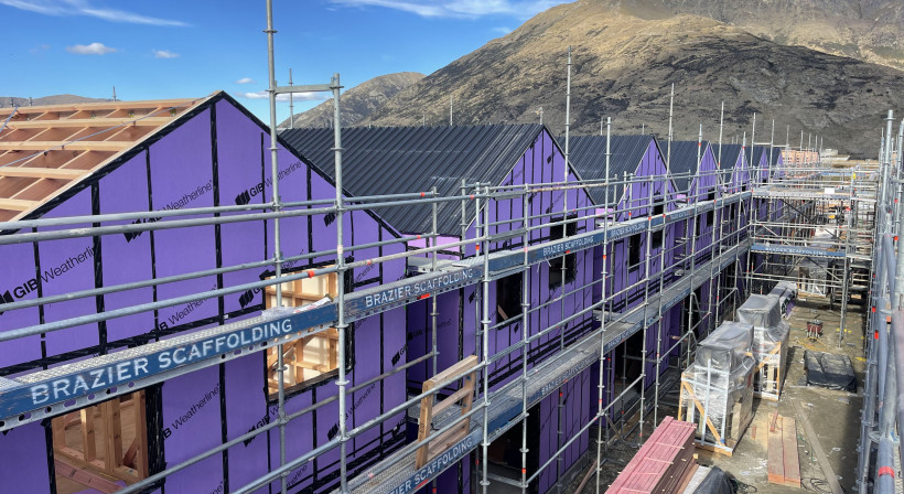 Early Close-In With GIB Weatherline Helps Keep 226-Home Queenstown Development on Track