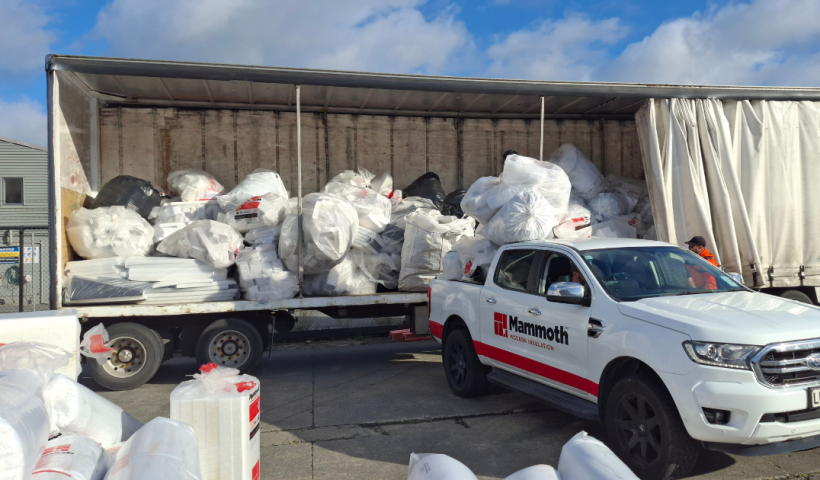 Recycling Insulation Waste Right from the Site