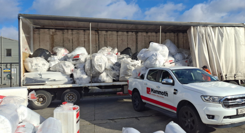 Recycling Insulation Waste Right from the Site