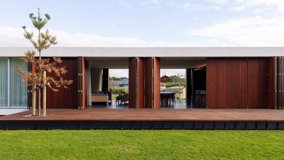 APL Architectural Series was selected so doors could slide in to wall cavity when opened.