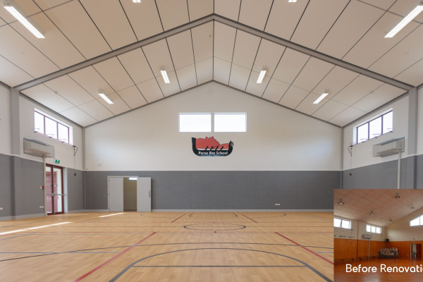 New Acoustic Ceiling Wows in School Weathertightness Remediation Project