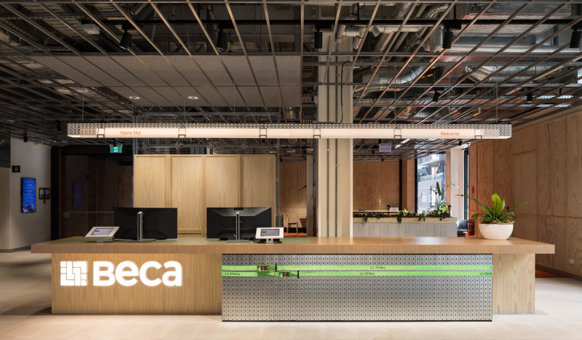 Tailored Water Drinking Solutions for new Beca headquarters Targeting 6 Star Green Star