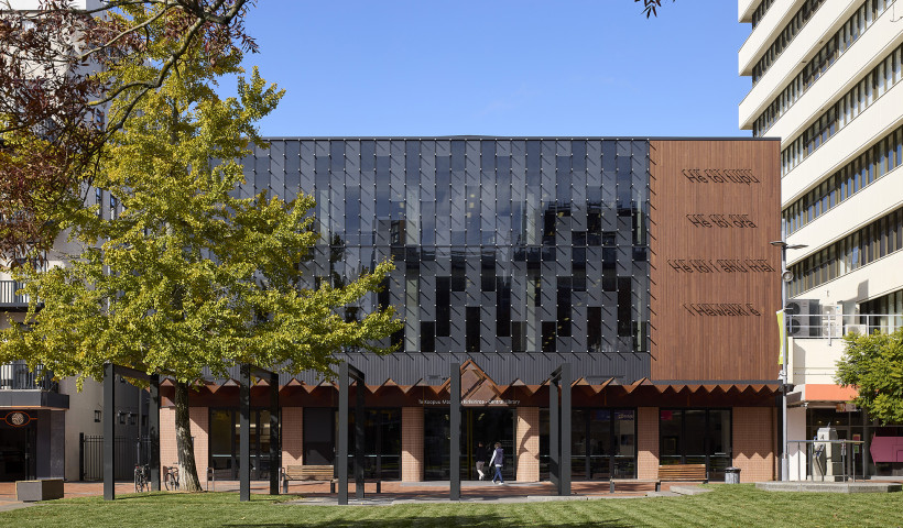 Striking New Front Façade for Hamilton Central Library