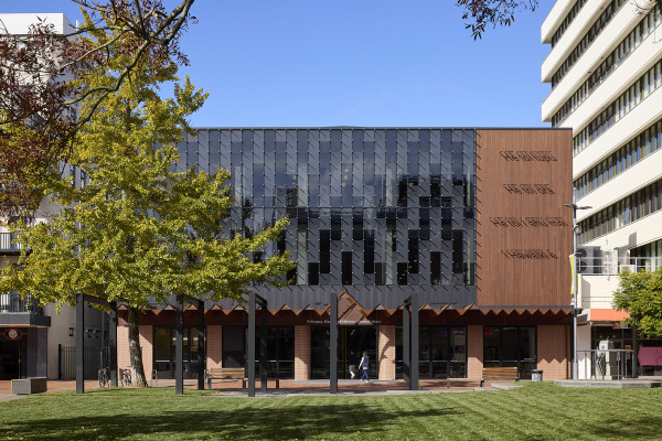 Striking New Front Façade for Hamilton Central Library