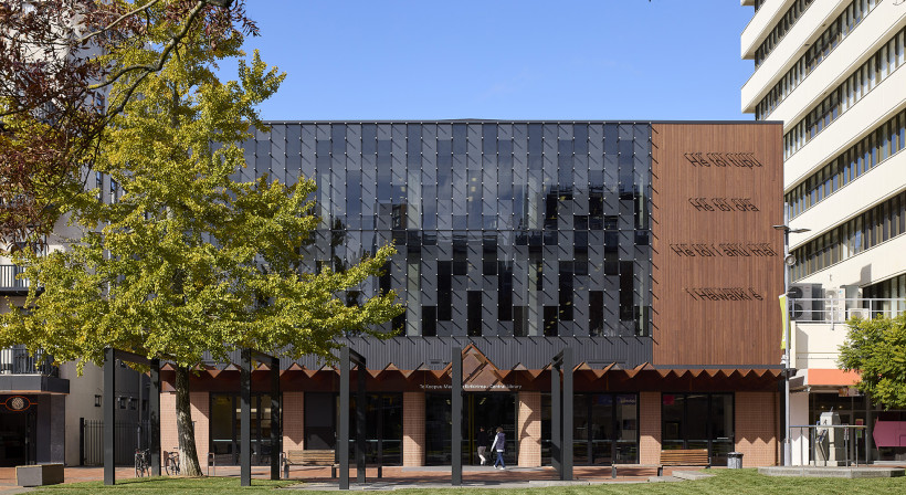 Striking New Front Façade for Hamilton Central Library