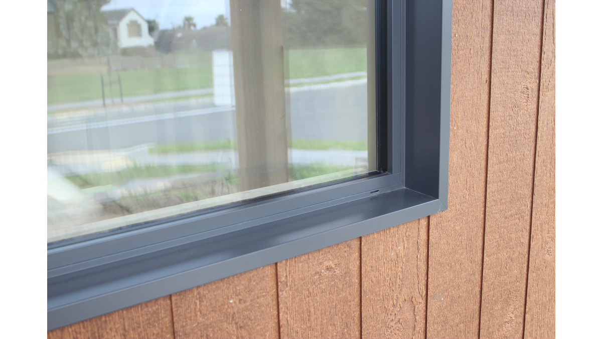 Image 3: This pilot Low Carbon home is one of the first dwellings to use the thermally insulated Metro Series ThermalHEART with Centrafix window system which uses Technoform polyamide thermal insulating strips within window and door frames.