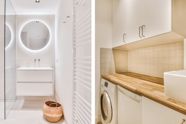 Designing Bathroom and Laundry Cabinetry for Moisture, Durability and Finish
