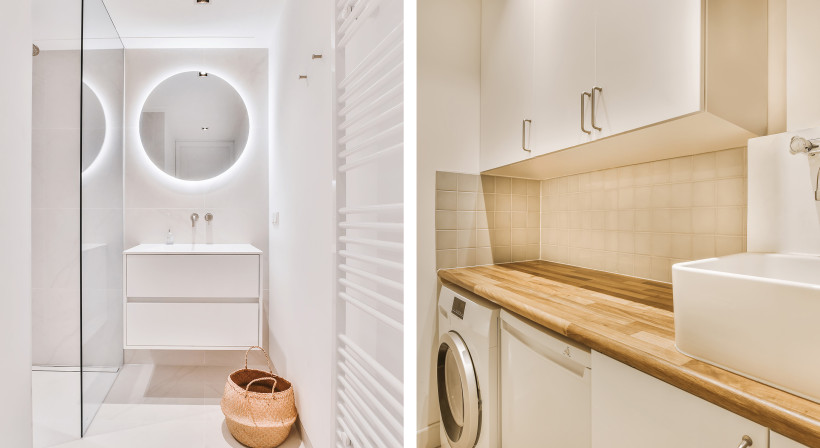 Designing Bathroom and Laundry Cabinetry for Moisture, Durability and Finish