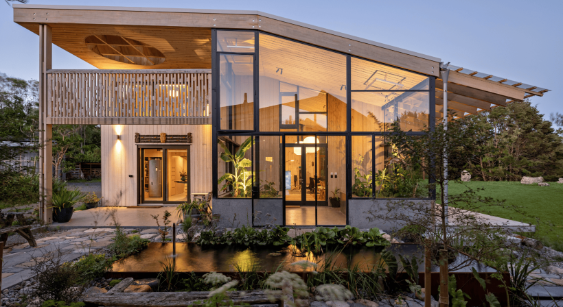 Prolam Glulam Helps Shape an Award-Winning Architect’s Low-Carbon Home