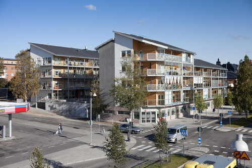 Prefabricated walls for medium-density housing