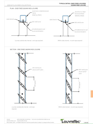 Section 10d Sun Louvres End Fixed Louvretec DM 2025 FINAL Page 20