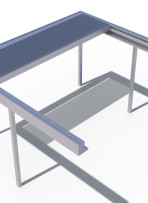 Three SIded Retract Frame With New End Caps