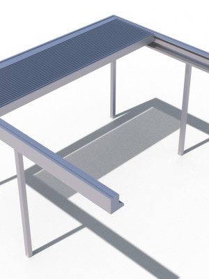 Three SIded Retract Frame With New End Caps