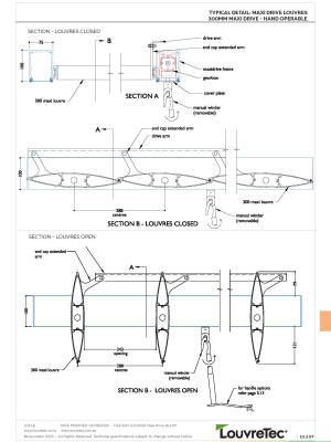 Section 10b Sun Louvres MAXI DRIVE Louvretec DM 2025 FINAL Page 8