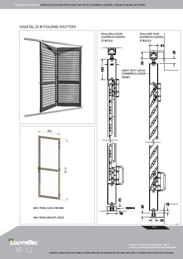 Bifolding Louvre Shutters by Louvretec EBOSS