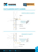 23190 Masons E2 Flat Cladding Cavity Closers Diagrams pdf