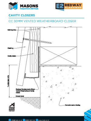 cc 30mm vented weatherboard closer 3 pdf