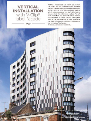 V clip Vertical Installation product sheet pdf