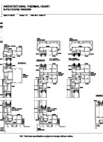 APL Architectural Thermal Heart Bifold Door Drawings pdf