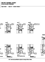 APL Metro Thermal Heart Bifold Door Drawings pdf