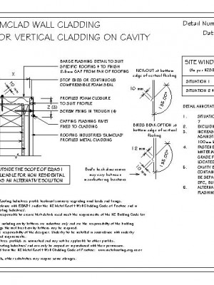 RI RSC W001A 1 SLIMCLAD BARGE DETAIL FOR VERTICAL CLADDING ON CAVITY KICK OUT pdf