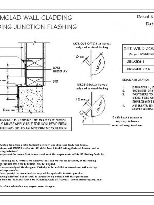 RI RSC W010A SLIMCLAD VERTICAL CLADDING JUNCTION FLASHING pdf