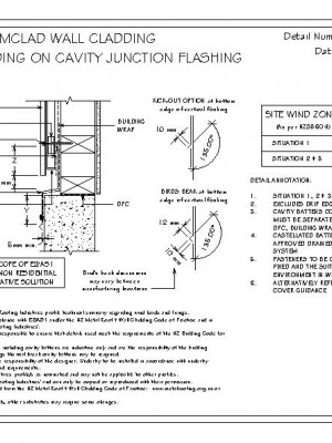 RI RSC W010A 1 SLIMCLAD VERTICAL CLADDING ON CAVITY JUNCTION FLASHING pdf