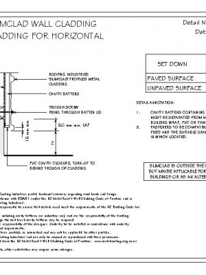 RI RSC W025A SLIMCLAD BOTTOM OF CLADDING FOR HORIZONTAL CORRUGATED pdf