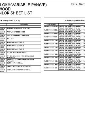 EUROSTYLE SPANLOK VARIABLE PANVP ROOFING ON PLYWOOD 03 04 2025 pdf