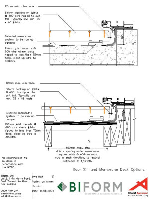 11 Door Sill and Membrane Deck Options pdf