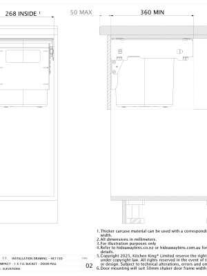 INSTALLATION DRAWING HC115D ISSUE 02 pdf