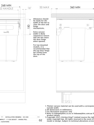 INSTALLATION DRAWING HC120H ISSUE 02 pdf