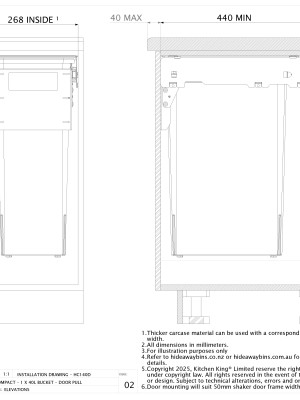 INSTALLATION DRAWING HC140D ISSUE 02 pdf