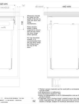 INSTALLATION DRAWING HC140H ISSUE 02 pdf