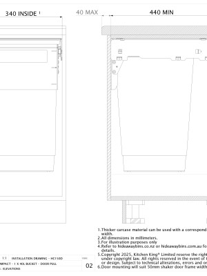 INSTALLATION DRAWING HC150D ISSUE 02 pdf