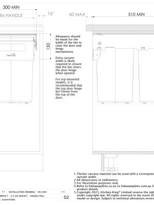INSTALLATION DRAWING HC220H ISSUE 02 pdf