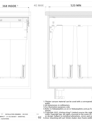 INSTALLATION DRAWING HC235D ISSUE 02 pdf