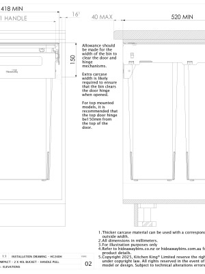 INSTALLATION DRAWING HC240H ISSUE 02 pdf