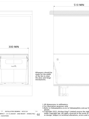 INSTALLATION DRAWING HCF215H ISSUE 02 pdf