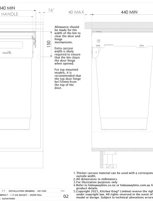 INSTALLATION DRAWING HC150H ISSUE 02 pdf