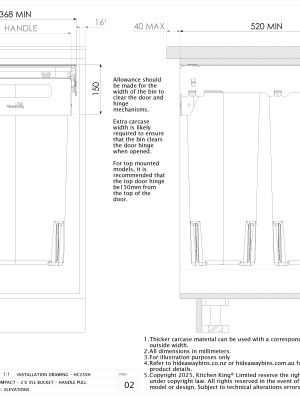 INSTALLATION DRAWING HC235H ISSUE 02 pdf