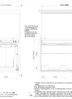 INSTALLATION DRAWING CE 350 213BM CONCELO ENTRO 350 2 X 13L BLUM MERIVOBOX ISSUE 02 pdf