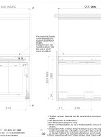 INSTALLATION DRAWING CE 400 215BM CONCELO ENTRO 400 2 X 15L BLUM MERIVOBOX ISSUE 02 pdf