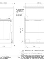 INSTALLATION DRAWING CE 400 220BM CONCELO ENTRO 400 2 X 20L BLUM MERIVOBOX ISSUE 02 pdf