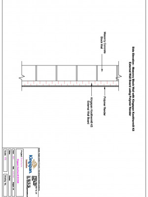 26827 Masonry Block Wall Kooltherm K5