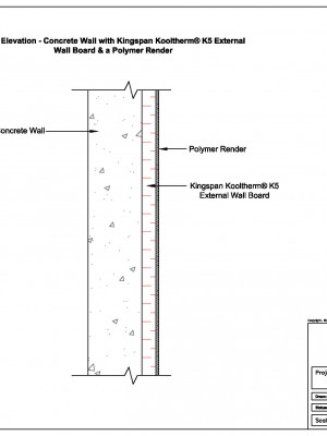 26843 Concrete Wall Kooltherm K5