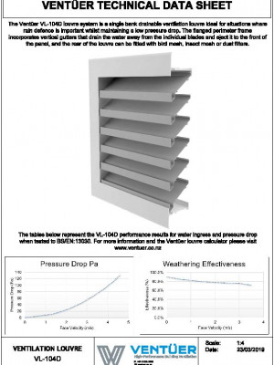 VL 104D Data Sheet pdf