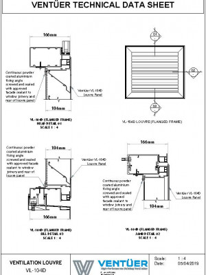 VL 104D Fixing To Window Joinery pdf