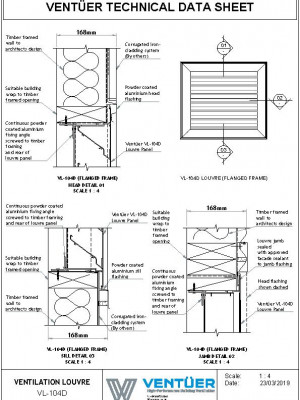 VL 104D Fixing To Vertical Profiled Metal Cladding pdf